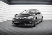 Honda Civic Mk10 2017-2022 Frontläpp / Frontsplitter V.1 Maxton Design